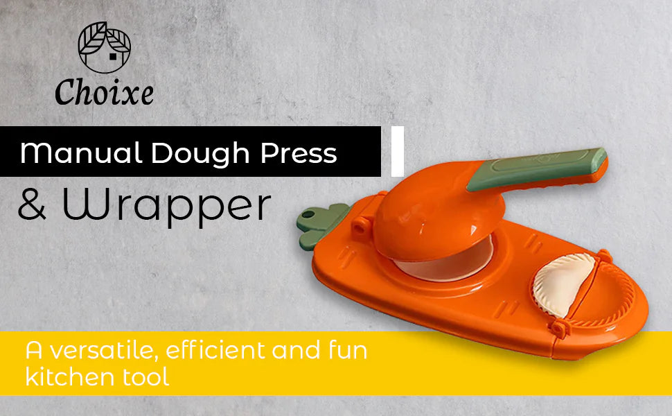 Dual-Use Dough Shaper: Dumpling & Empanada Tool